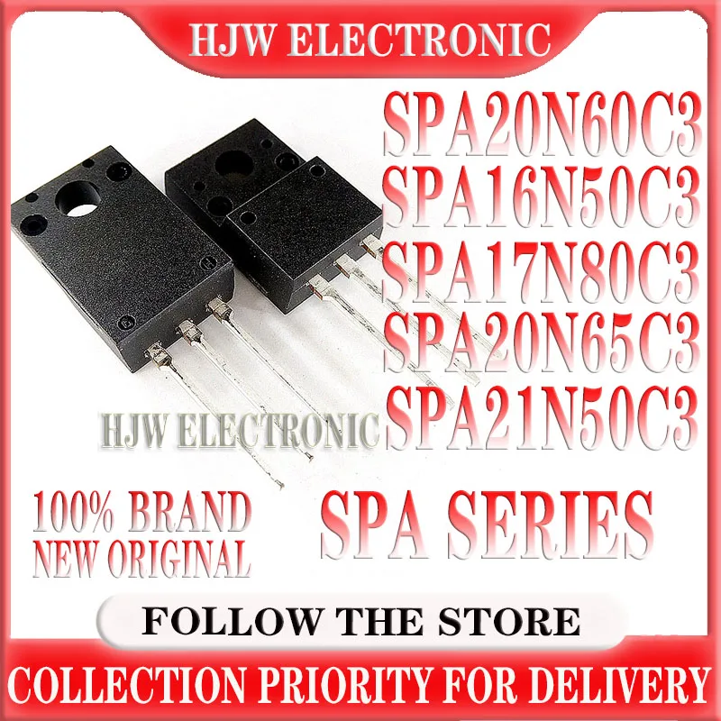 

5PCS SPA20N60C3 TO-220F 20N60C3 SPA20N60 SPA16N50C3 16N50C3 SPA17N80C3 17N80C3 SPA20N65C3 20N65C3 SPA21N50C3 21N50C3