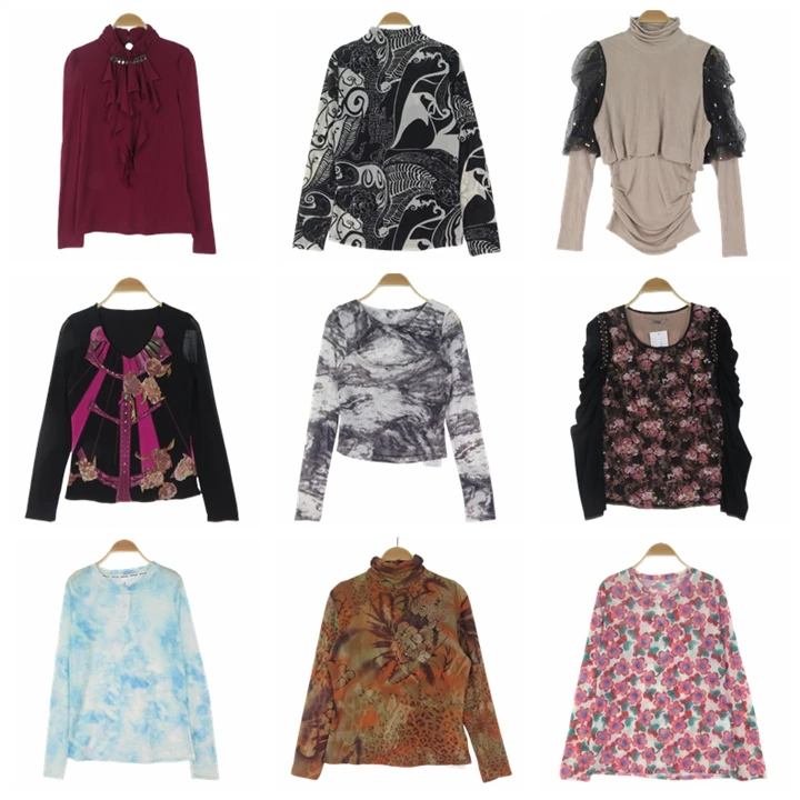 

Vintage Hippie Spliced Leopard Print Slim Fit Elastic Net Shirt Women's 6 Long Sleeve Lace Top Versatile Spring 2024 Fashion
