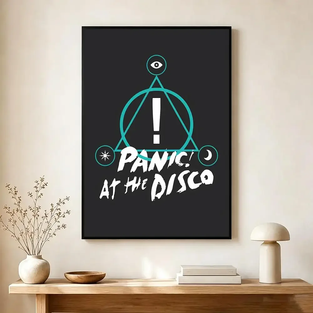 Panic! At The Disco Music Rock P‑Panic ! At The Disco Poster Wall Art Print Decorative Mural Home Decor Gift Unframed