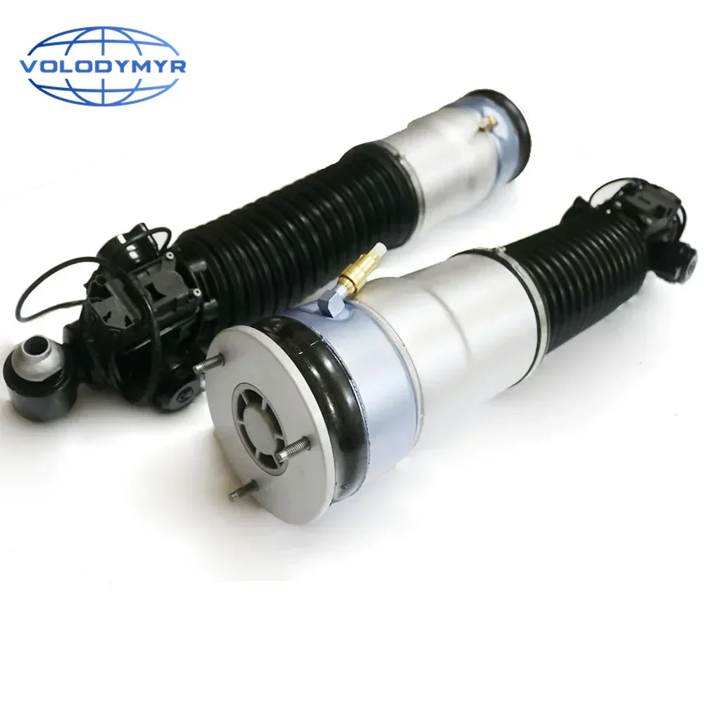 2pcs Rear Air Ride Air Spring Shock Absorber Suspension Air Strut Fit BMW F01 F02 740li 750Li 760li 37126796929 37126796930