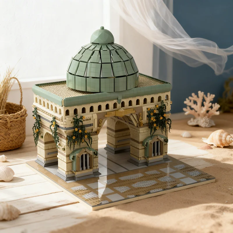 

5071 деталь MOC SW Attack on Theed Palace Star Battle UCS — конструктор, модель для сборки, рождественский подарок, игрушка, креативная идея для самостоятельной сборки