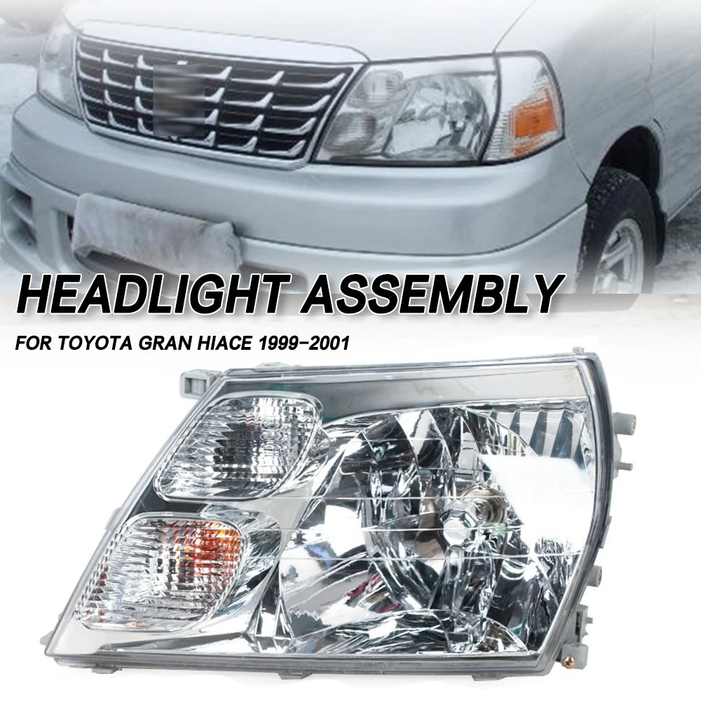 

For Toyota Gran Hiace 1999 2000 2001 Front Bumper Head Light Headlamp Driving Headlight Turn Signal Light