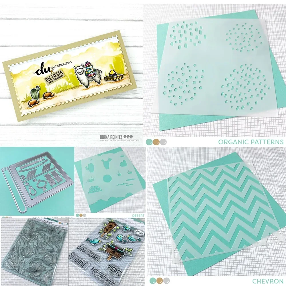 Cutting Dies & Stamps & Stencil Scrapbook Diary Decoration Embossing Template DIY Greeting Card Handmade