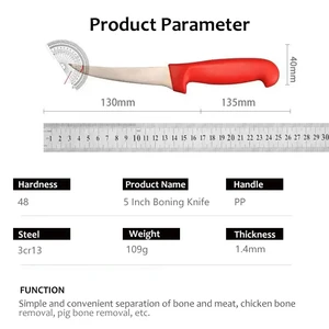Professioneller Edelstahl, Küchenmesser, Cutenfleisch, Koch, Kochen, Obstvorräte 8 Hauptverkaufsgrillmesser - №8