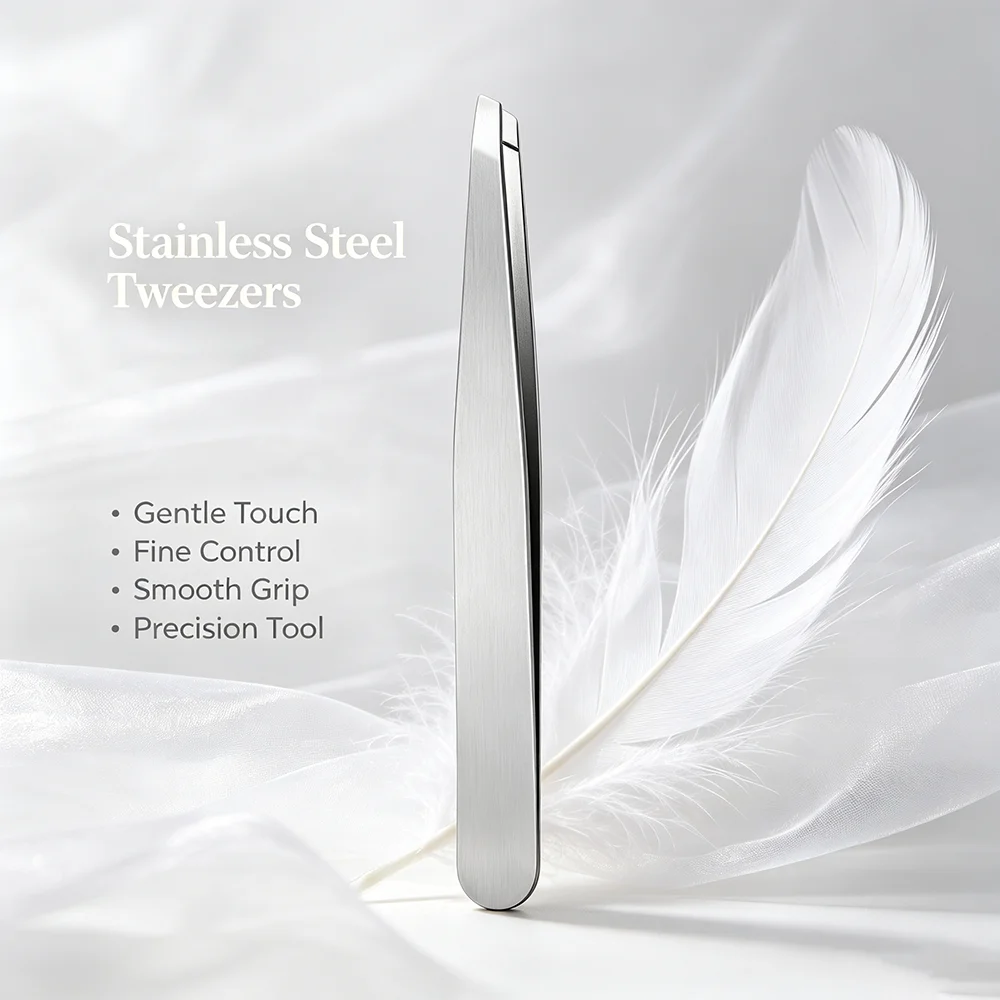 Stainless Steel Craft Tweezers Household Multi Tip Design For DIY Lovers Sort Mini Components And Reshape Eyebrows