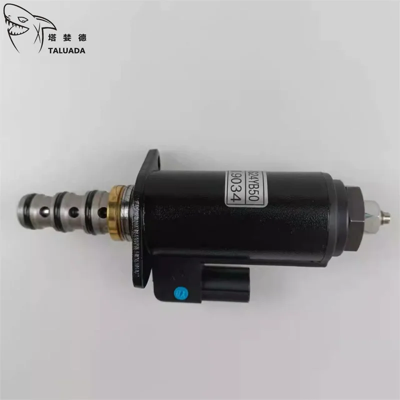 For Kobelco Hydraulic Pump Solenoid Valve SK200-8 SK230-8 SK330-8 SK350-8 Excavator Digger Part KWE5K-31/G24YB50 YN35V00051F1