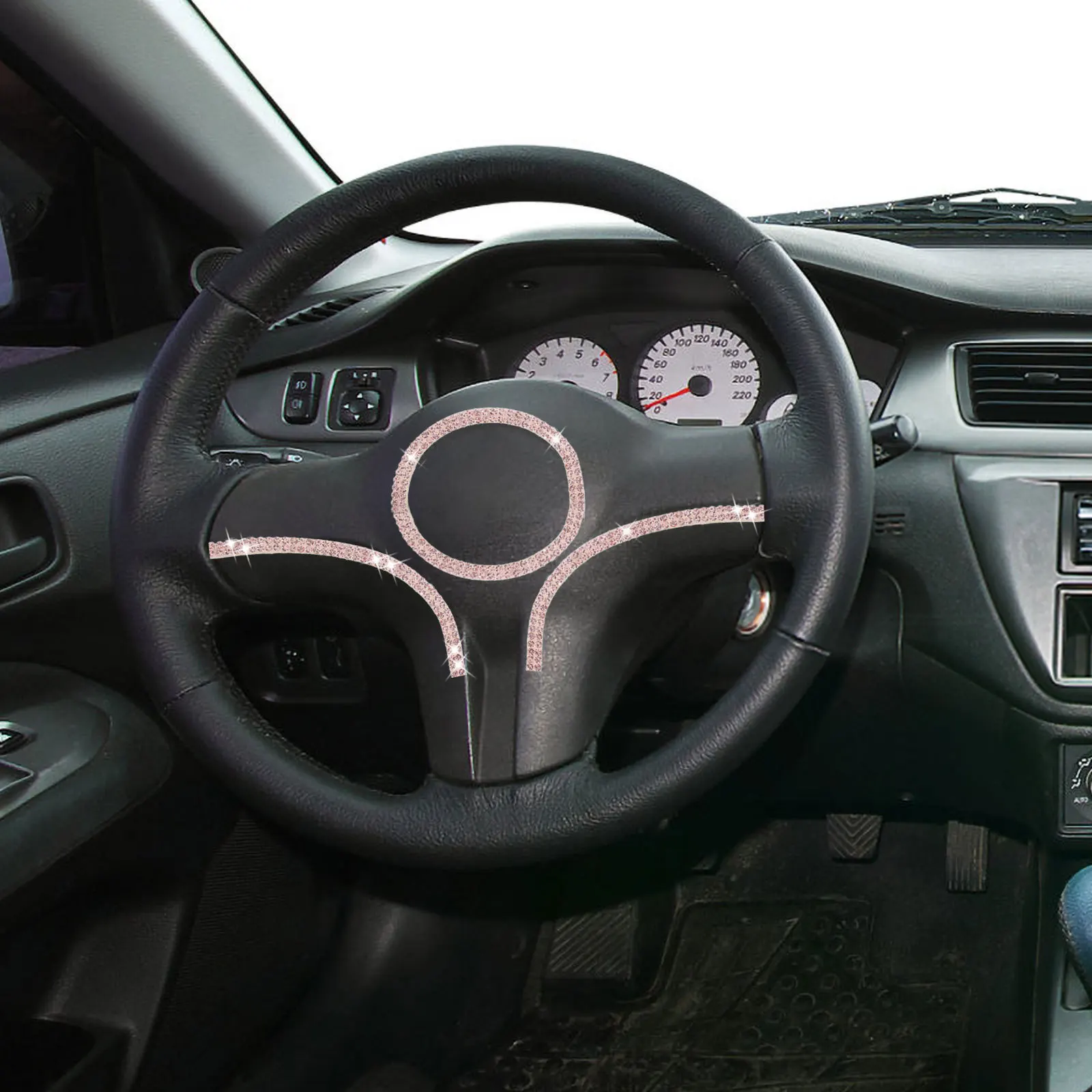 

Rhinestone Ribbon Roll Self Adhesive Sparkly Trim for Clothes Home Shop Decoration DIY Craft Projects Diamond Ribbon Strips