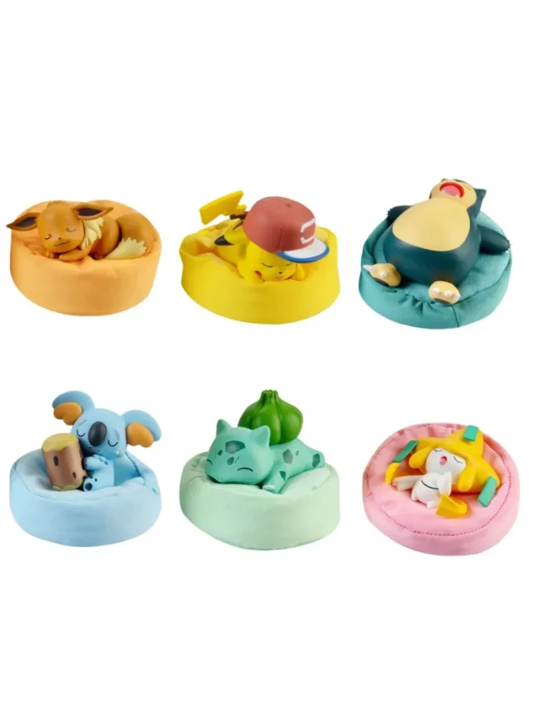 Pokemon Anime Pikachu Eevee Poket cadeau Pokemon rêve étoilé série figurines Bulbasaur ronflex monstre modèle ornements jouet