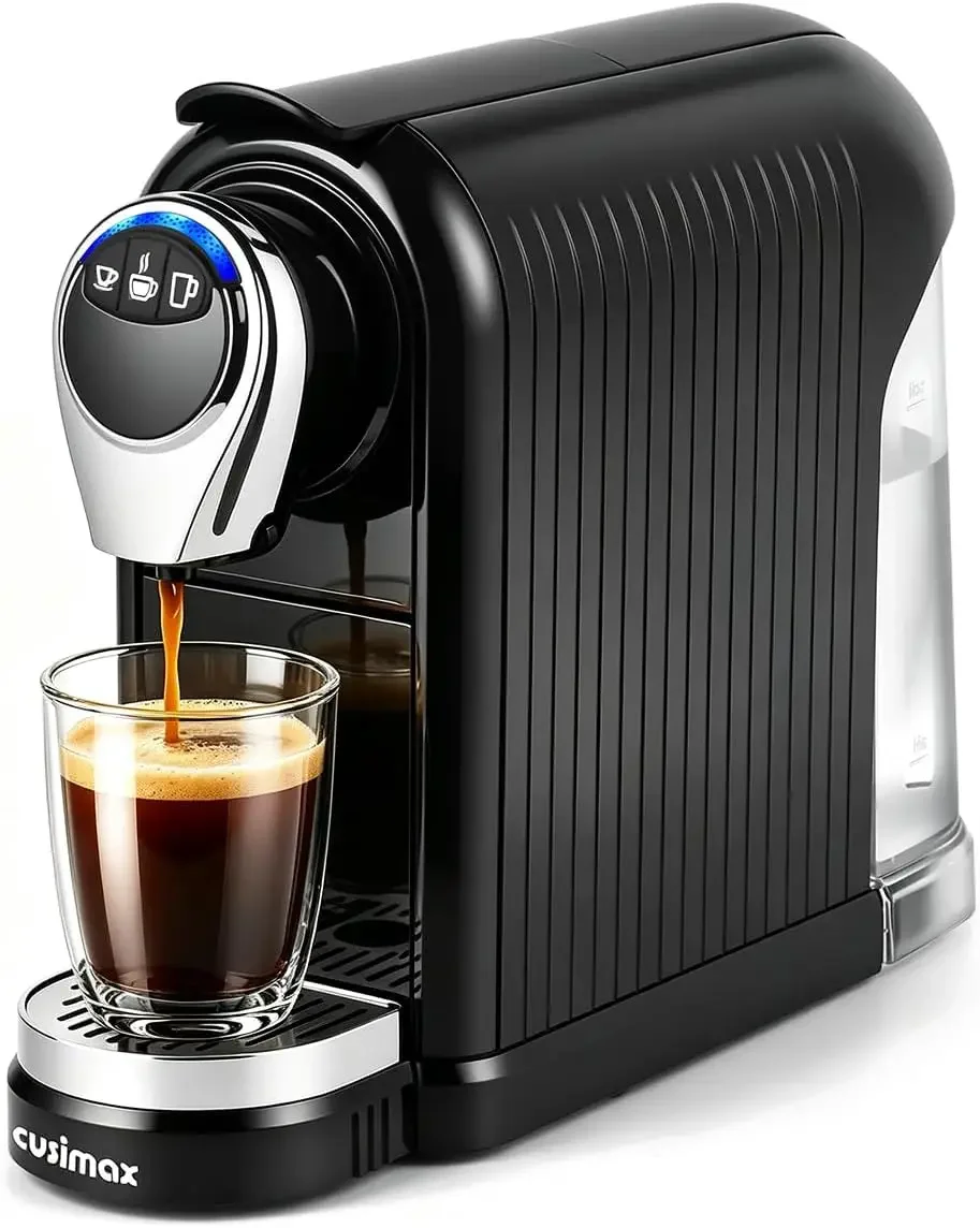 USA Stock Coffee Machine For Nespresso Original With 3 Programmable Brew Sizes, Single Serve Maker, 19Bar Pressure, 27oz/0.8L Re