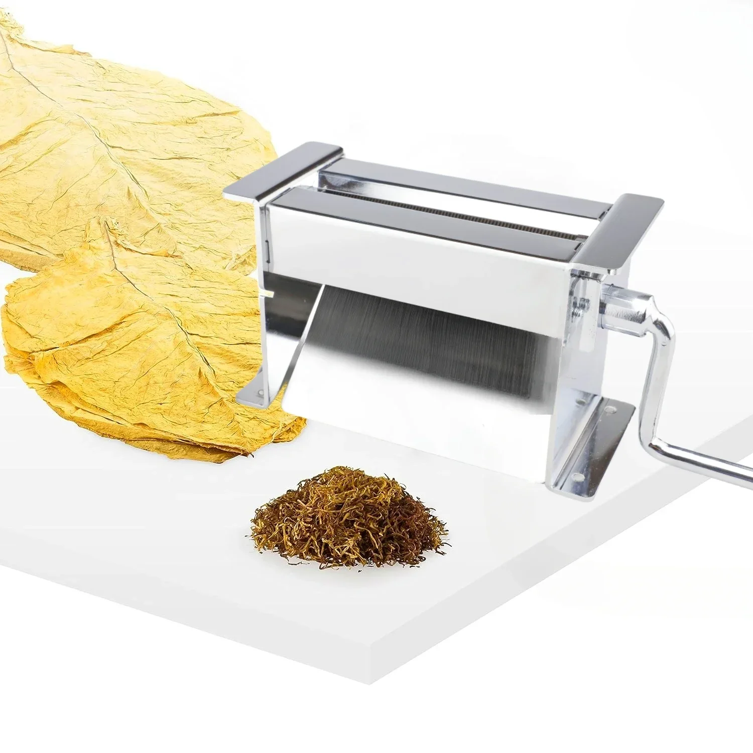 Manual Leaf Herb Processing Machine Portable Fine Cut Tobacco Shredder Manufacturer for Personal Use