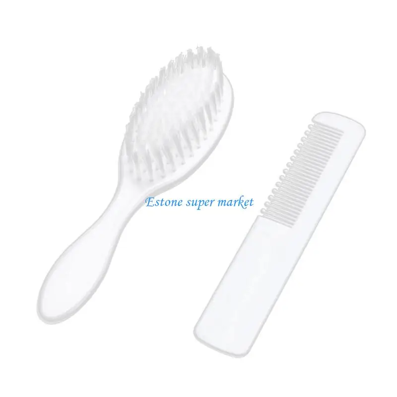 

090B Toddler Brush Bristle Hair Brush Cradle Caps Hair Brush Newborn Hair Comb