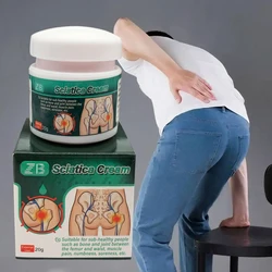 Ciática Pain Relief Cream, Hip Articulação Tratamento, Piriformis Muscle, Medical Gesso, Low Back, Pomada alívio