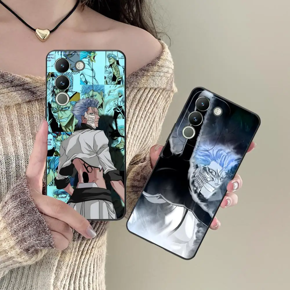 

Grimmjow Matte TPU Mobile Phone Case for VIVO V60 V50 V40 V30 V29 V27 V25 V23 Pro Lite 5G Colorful Printing Cover