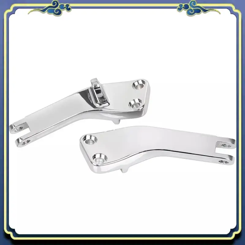 

AU16-Rear Passenger Foot Peg Mount Bracket For Dyna Super Glide Custom FXDC
