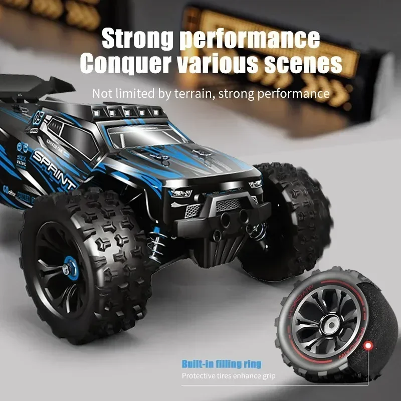 JJRC Cool 9952 RC Car 85KM/H or 50KM/H 4WD 1:16 LED Remote Control Car High-speed Drifting Monster 4x4 Truck Children's Toys