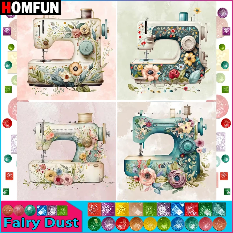 HOMFUN Fairy Dust DIY 5D Diamond Painting \