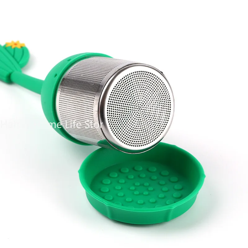 Cute Leaf Filters Scented Tea Tools High temperature resistance Silicone Tea Strainers  Tea Infusers