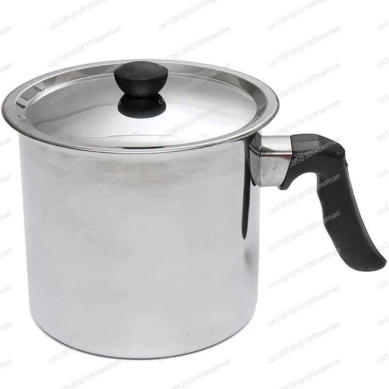 Stainless steel heat-resistant and durable beeswax furnace stainless steel enlarged wax pot bee