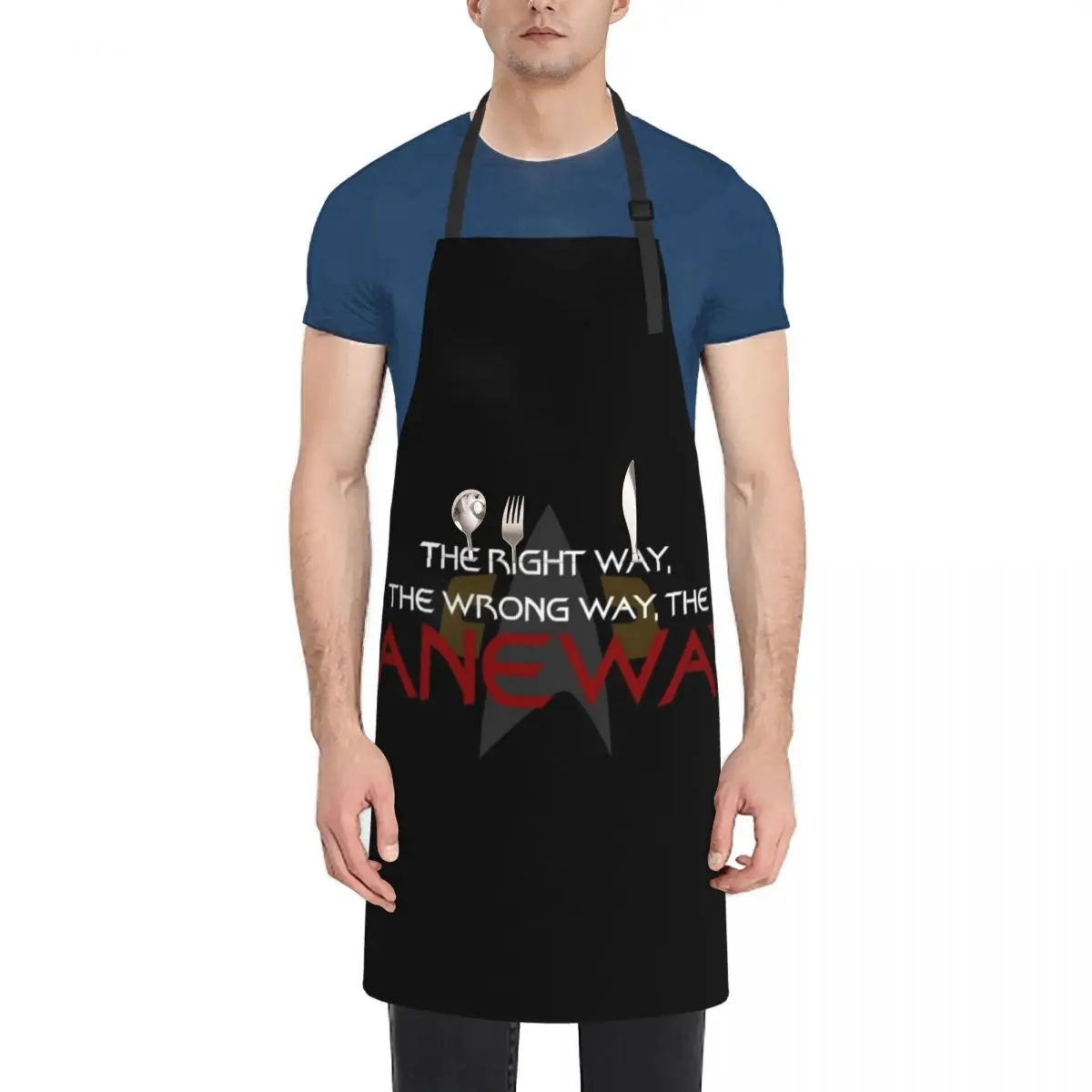 

The Janeway Apron Kitchen Apras Man chefs chef costume Apron