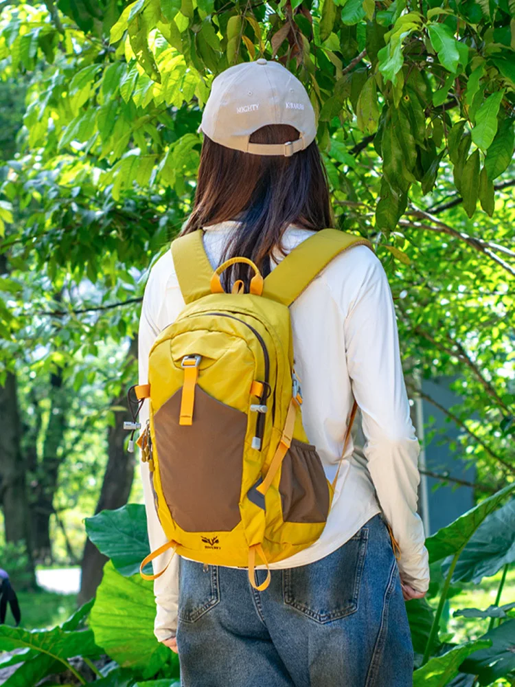 Lightweight Unisex 20L Hiking Backpack Waterproof Outdoor Travel Bag Short Trips Men Women Mountain Climbing Durable Nylon