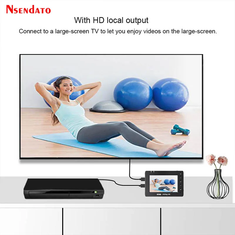 Ezcap278 HDDigi 4K HDMI USB 레코더 비디오 오디오 게임 캡처 카드 박스 지원 재생 라이브 스트림용 마이크로 SD 카드 USB 플래시