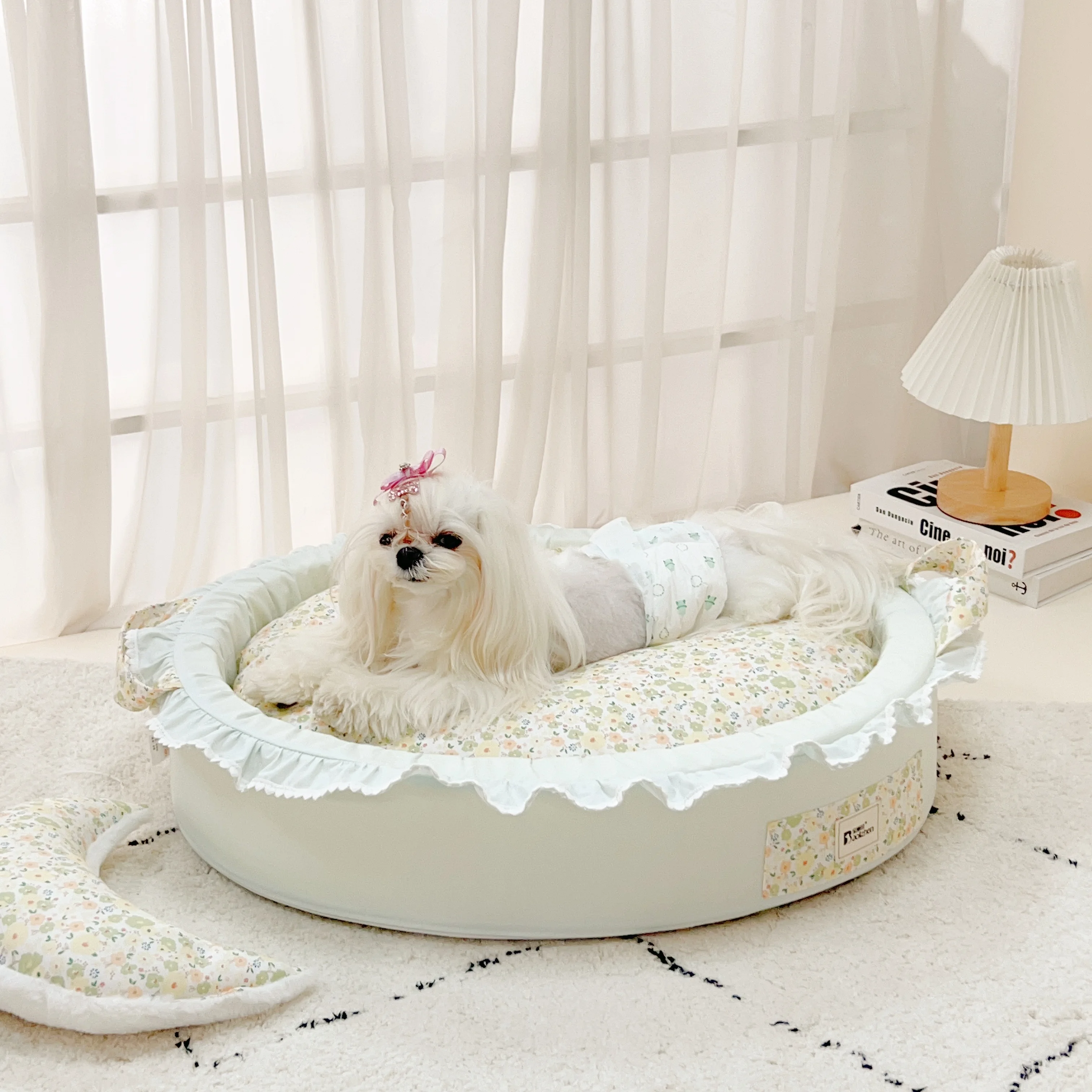 High-end four-season pet kennel can be dismantled and washed dog kennel cat kennel bed teddy Maltese small and medium-sized dogs