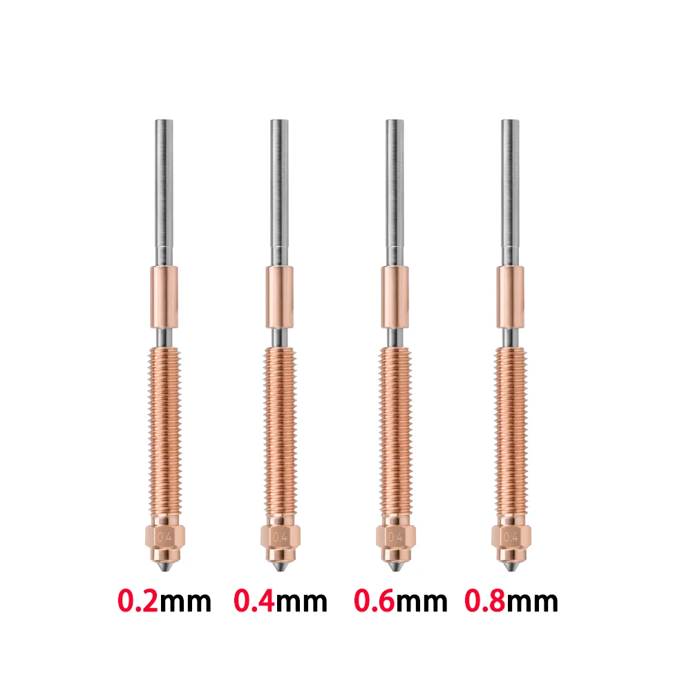 Boquilla nueva para Creality K2 Plus/K2 Hi, Kit de boquillas de intercambio rápido, diseño totalmente metálico para accesorios de impresora 3D Creality K2 Plus