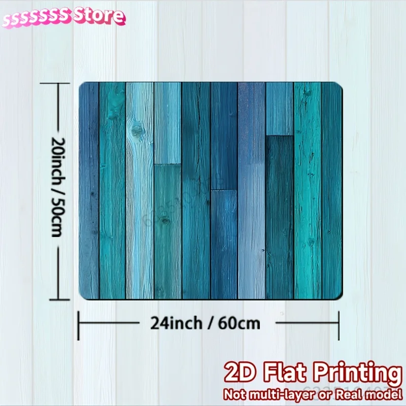 Soft draining pad is gentle on delicate counter finishes, simply rinse under tap water to refresh for repeated use.