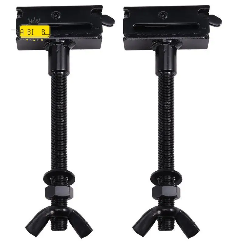 ABIB -E Track Spare Tire Holder For X-Track Tie Down Anchor Points Bolt Hanger Spare Wheel Carrier Etrack Rail System