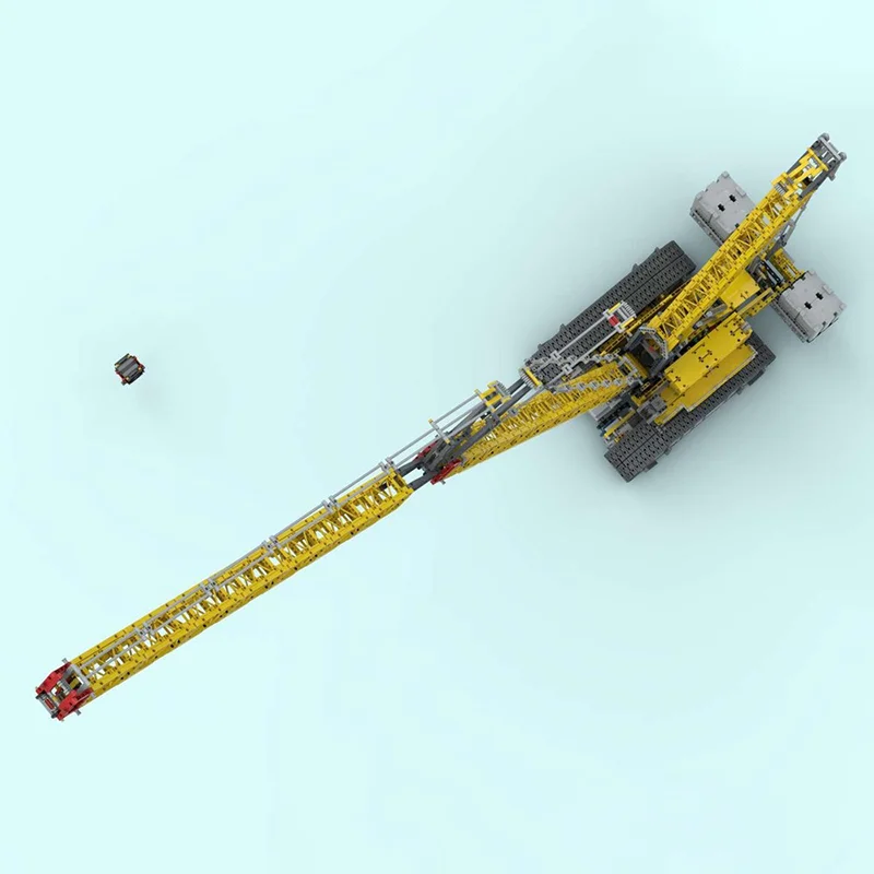 3902PCS MOC Technology Liebherr Lr Sdwb Configuration 2x42146 Model DIY Creative Assembly Brick Display Birthday Gift Building