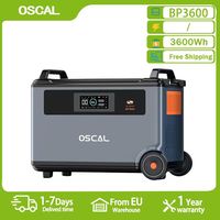 Oscal Extra battery 3600wh Portable Power Station 3600W Solar Generator 3600Wh LiFePO4 Battery Home Backup Outdoor Camping Mobil