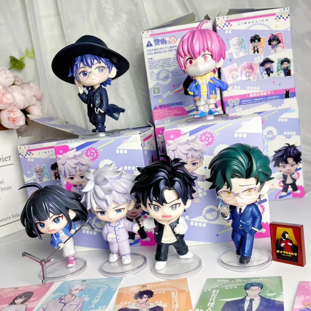 Caja ciega de la serie Echoes del tiempo de resonancia, modelo de muñecas Cheng Xiaoshi, caja misteriosa, colección de figuras de acción, regalo, enlace auténtico