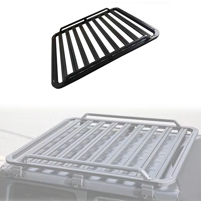 

LUMA 4x4 Car Offroad Accessories Car Aluminum Cargo Carrier Roof Rack for Wrangler JL 2018+ Gladiator JK 2007-2017