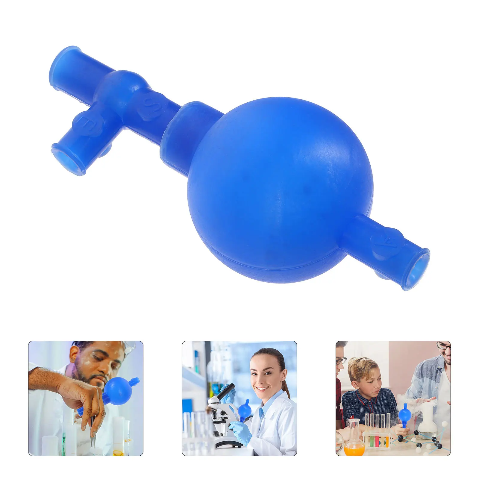 

Pipette Filler Bulb Three Way Valve Design Accurate Liquid Extraction Reliable Silicone Material Ideal for