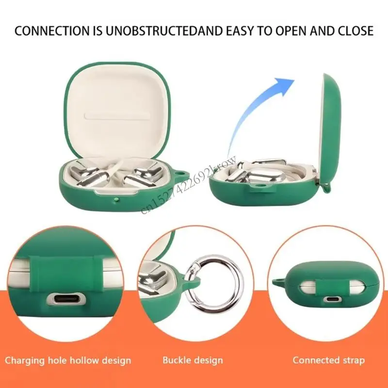 R9CB Силиконовая крышка Shock -Resean Shell Passable Reedeve Case для Open Warphone