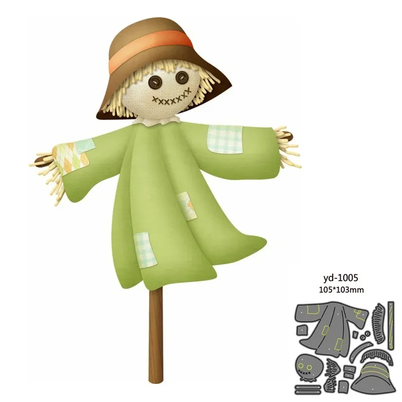 Metal Cutting Dies scarecrow Scrapbooking Paper Cards Decorative Craft Embossing