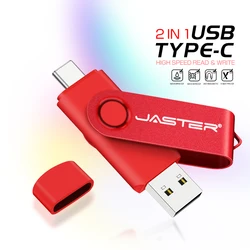 Otg-Androidスマートフォンおよびラップトップ用のフラッシュドライブ,USB,実容量ペンドライブ,マイクロUSB,Type-c,4GB, 8GB, 16GB, 2-in-1