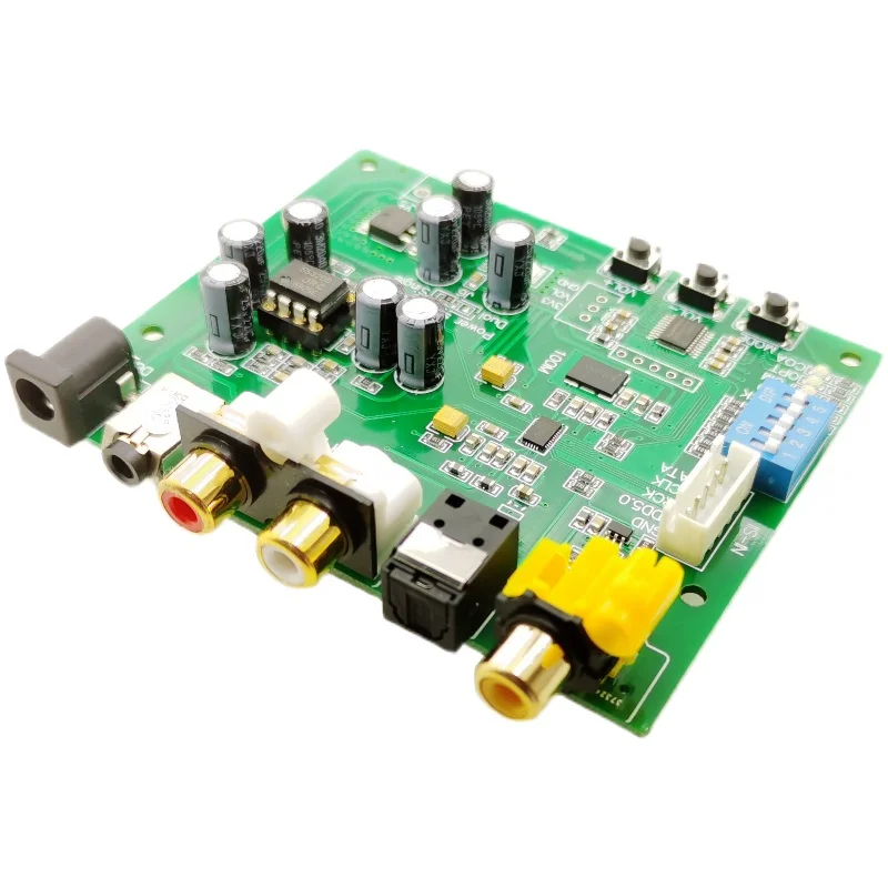 

ES9038 Q2M I2S DSD Fiber Coaxial Input Decoder Board DAC High with Finished Board