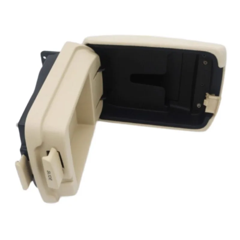 

1 шт., ящик для хранения центральной консоли автомобиля в сборе для Hyundai NF Sonata, бежевые кожаные бархатные детали интерьера, новинка