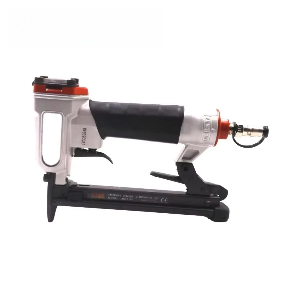 

Высокопроизводительный пневматический степлер JS1680 20GA, 140 шт., для гвоздей U-образной формы, для мебели, шкафов, промышленного использования
