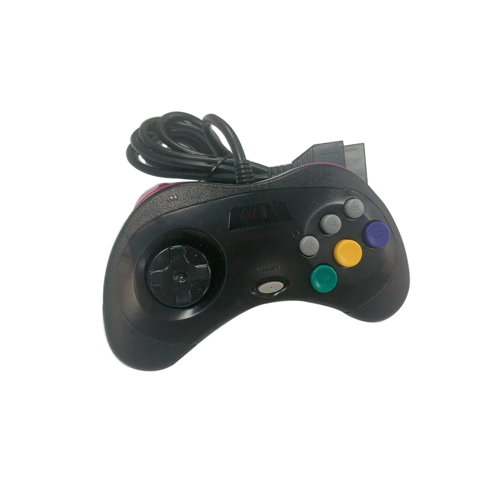 

5pcs Wierd transparent black Controller for SNK NEOGEO cbox console gamrpad transparent black handle