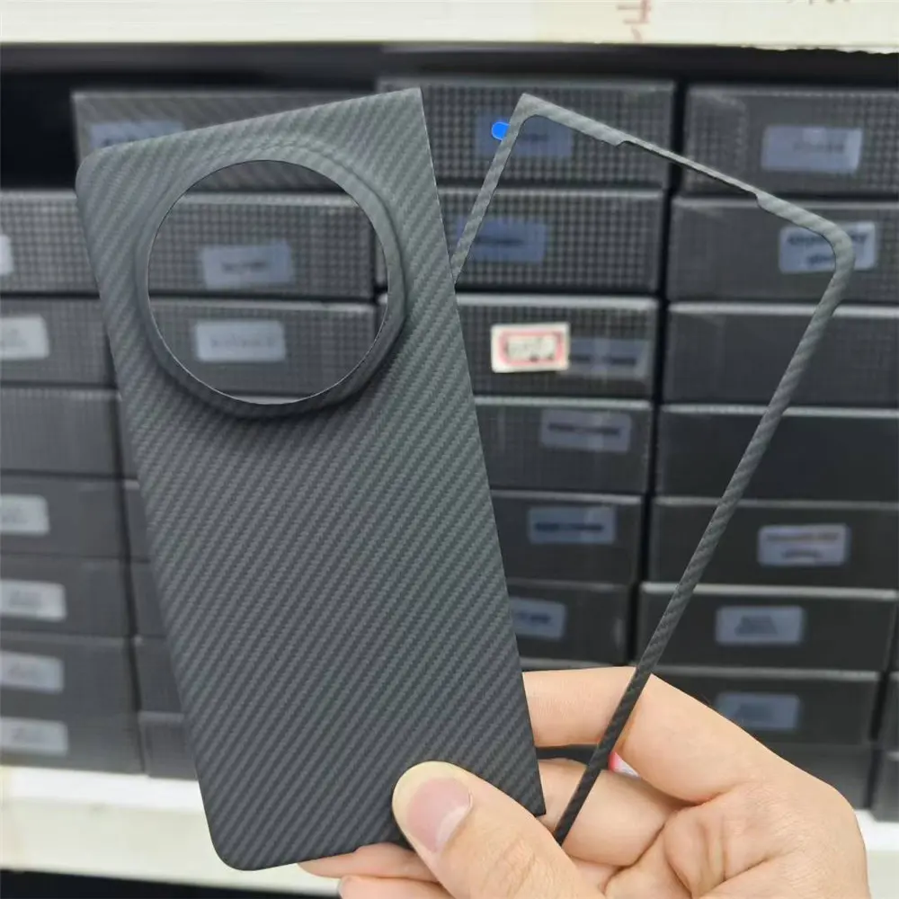 

Genuine Real Aramid Carbon Fiber Slim Case For Honor Magic V5 Matte Shockproof Cover