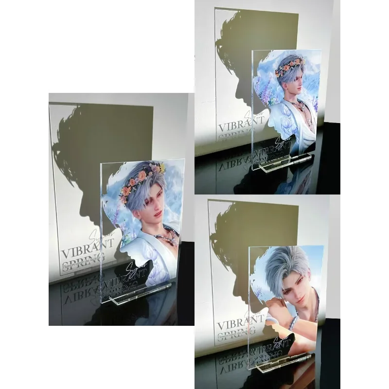 Jeu amour et espace profond Sylus figurines en acrylique support décorations de bureau Collection Cosplay Halloween cadeau d'anniversaire