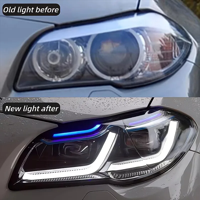 

Car Lights for BMW F10 LED Headlight Projector Lens 2011-2017 F18 520i 525i 530i F11 Front DRL Signal Automotive Accessories