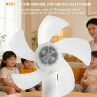 Ventilateur de plafond avec ampoule E27 3/4 pales 2 en 1, design drone, télécommande, AC 85-265V, pour maison, chambre, restaurant 6
