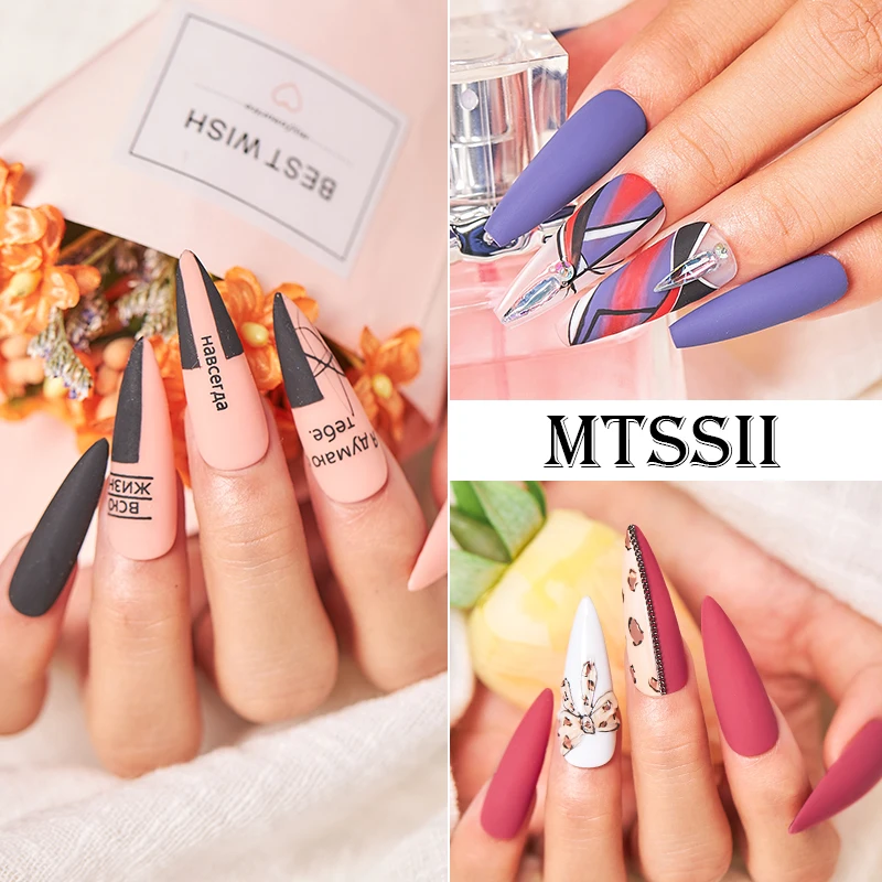 Mtssii Hottest 63colors Gel Nail Polish All For Nail Art Manicure Base Top Coat Semi Permanant Gellak Nail Gel Polish Varnish