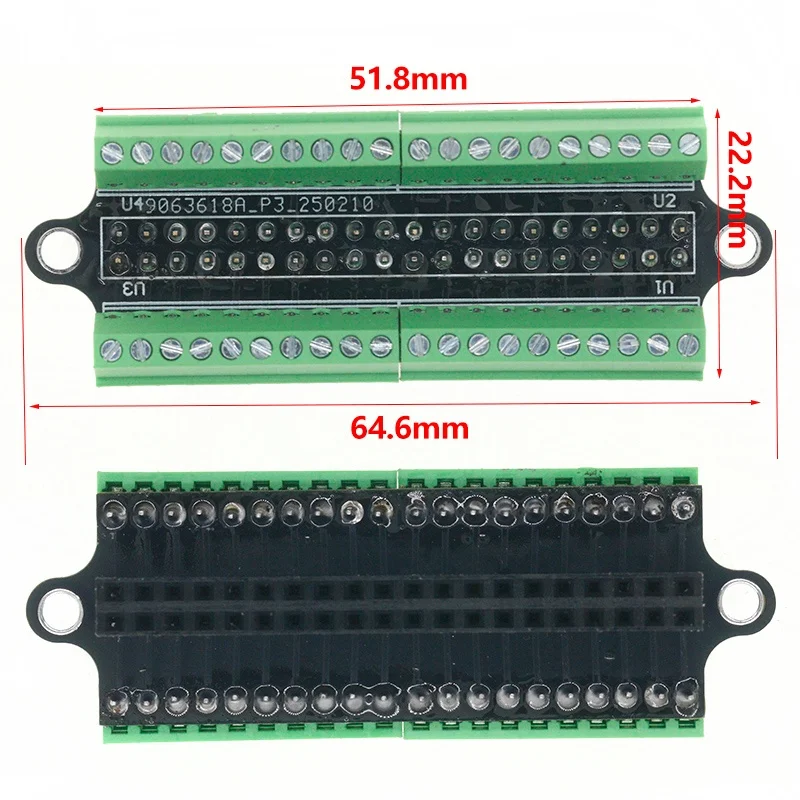 Mini Terminal Breakout Board GPIO Expansion Board Terminal Breakout Board for Raspberry Pi 4B/3B+/3B/2B/1B+/Zero/Zero W