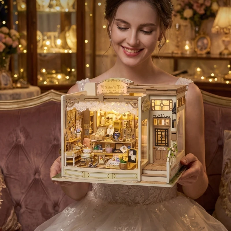 

Lemon Themed Small House Craft Project For Shelf Display 24BE