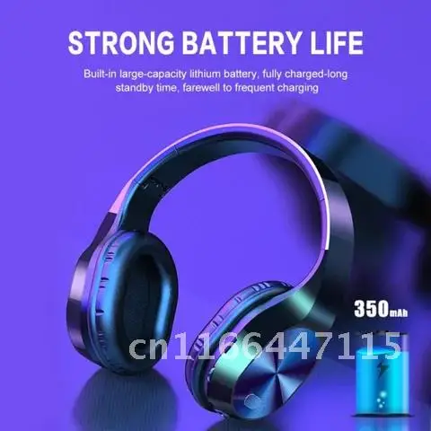 

Wireless Folding Stereo Music Headphone Sports Headset TF Card Bluetooth 5.0