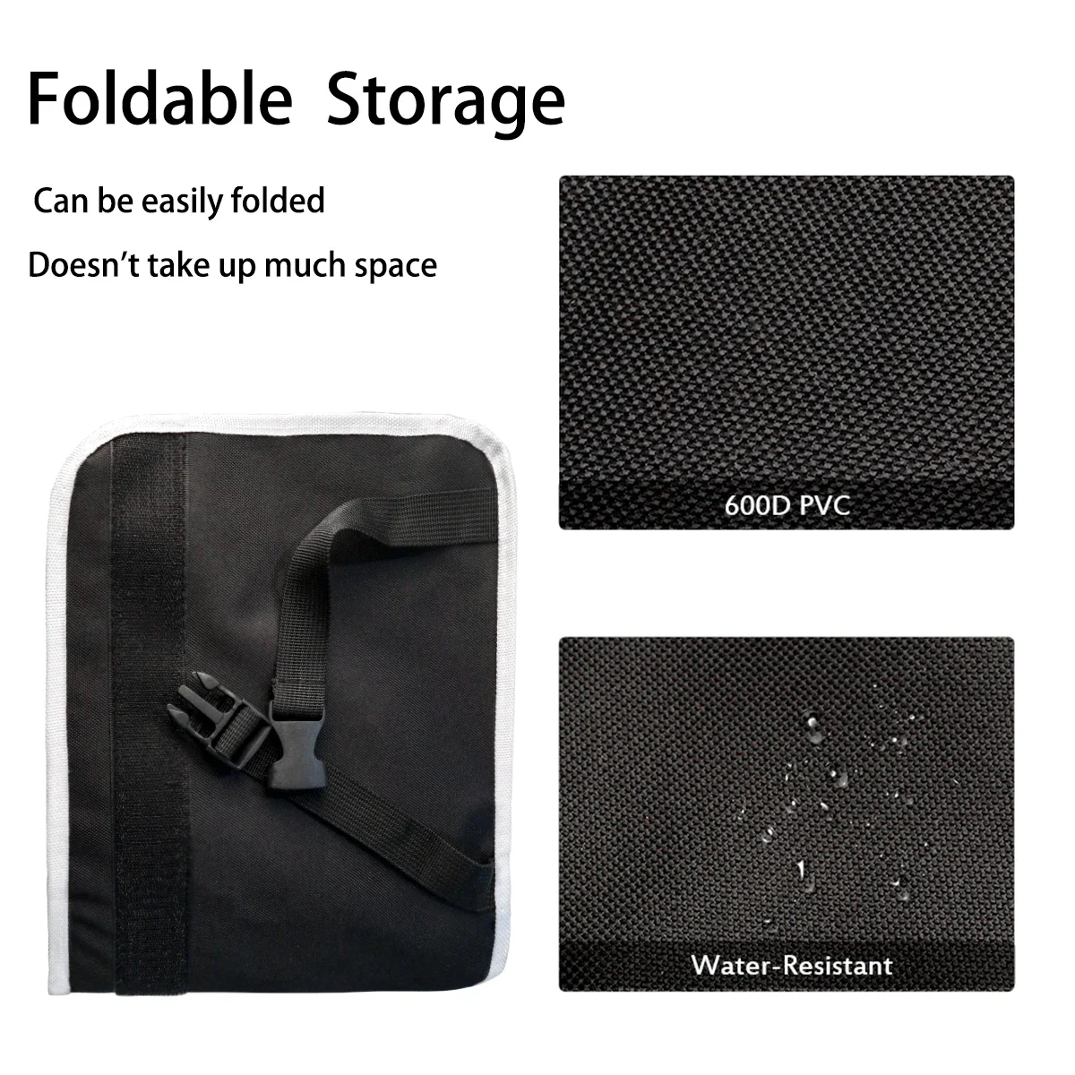 

Multi-Use Back Seat Storage Bag With 4 Pockets Durable Organizer Oxford Adjustable Storage Bag High Capacity Car Trunk Organizer